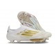 Zapatillas de Futbol adidas F50 + LL FG Ftwr Blanco Dorado Met