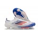 Zapatillas de Futbol adidas F50 + LL FG Ftwr Blanco Azul Lúcido Rojo