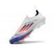 Zapatillas de Futbol adidas F50 + LL FG Ftwr Blanco Azul Lúcido Rojo