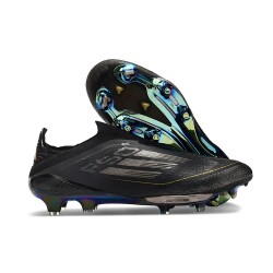 Zapatillas de Futbol adidas F50 + LL FG Negro Hierro Met Dorado Met