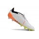 Bota adidas Predator Elite Tongue FG Blanco Negro Naranja