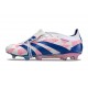 Bota adidas Predator Elite Tongue FG Ftwr Blanco Solar Azul Solar Rosa