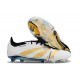 Bota adidas Predator Elite Tongue FG Ftwr Blanco Dorado Met