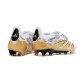 Bota adidas Predator Elite Tongue FG Blanco Negro Oro