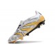 Bota adidas Predator Elite Tongue FG Blanco Negro Oro