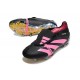 Bota adidas Predator Elite Tongue FG Negro Rosa