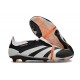 Bota adidas Predator Elite Tongue FG Negro Blanco Naranja