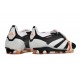 Bota adidas Predator Elite Tongue FG Negro Blanco Naranja