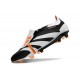 Bota adidas Predator Elite Tongue FG Negro Blanco Naranja