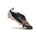 Bota adidas Predator Elite Tongue FG Negro Blanco Naranja