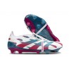 Bota adidas Predator Elite Tongue FG Blanco Rojo Azul