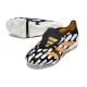 Bota adidas Predator Elite Tongue FG Negro Blanco Oro