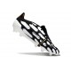 Bota adidas Predator Elite Tongue FG Negro Blanco Oro