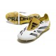 Bota adidas Predator Elite Tongue FG Blanco Oro Plata