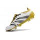 Bota adidas Predator Elite Tongue FG Blanco Oro Plata