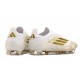 adidas F50 Elite Sin Cordones FG Ftwr Blanco Dorado Met