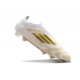 adidas F50 Elite Sin Cordones FG Ftwr Blanco Dorado Met