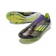 adidas F50 Elite Sin Cordones FG Morado Unity Blanco Limón Lúcido