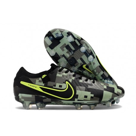 Nike Tiempo Legend X Elite FG Verde Negro