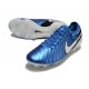 Nike Tiempo Legend X Elite FG Azul Blanco