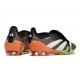 Bota adidas Predator Elite Tongue FG Negro Blanco Naranja Verde