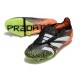 Bota adidas Predator Elite Tongue FG Negro Blanco Naranja Verde