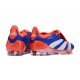 Bota adidas Predator Elite Tongue FG Azul Lúcido Ftwr Blanco Rojo Solar