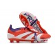 Bota adidas Predator Elite Tongue FG Rojo Blanco