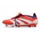 Bota adidas Predator Elite Tongue FG Rojo Blanco