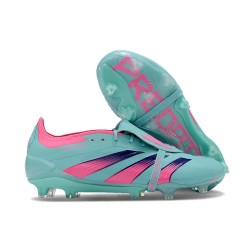 Bota adidas Predator Elite Tongue FG Casi Azul Rosa Lúcido