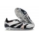 Bota adidas Predator Elite Tongue FG Plata Negro