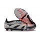 Bota adidas Predator Elite Tongue FG Negro Plata Rojo