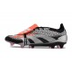 Bota adidas Predator Elite Tongue FG Negro Plata Rojo