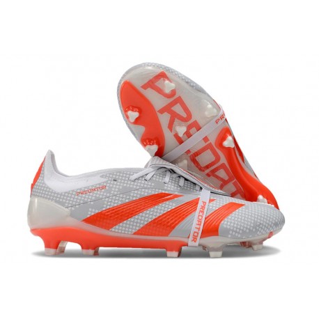 adidas Predator 2024 Elite FT FG Gris Naranja