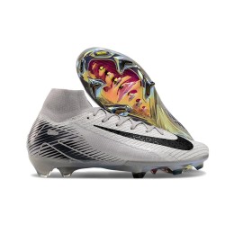 Zapatillas Nike Mercurial Superfly 10 Elite FG Gris Negro