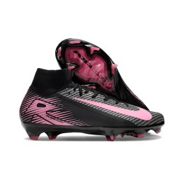 Zapatillas Nike Mercurial Superfly 10 Elite FG Negro Rosa