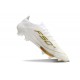 Botas adidas F50+ Elite FG Ftwr Blanco Dorado Met