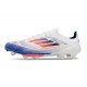 Botas adidas F50+ Elite FG Ftwr Blanco Azul Lúcido Rojo