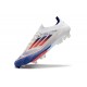 Botas adidas F50+ Elite FG Ftwr Blanco Azul Lúcido Rojo