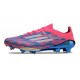 Botas adidas F50+ Elite FG Solar Azul Ftwr Blanco Solar Rosa