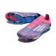 Botas adidas F50+ Elite FG Solar Azul Ftwr Blanco Solar Rosa