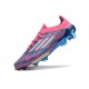 Botas adidas F50+ Elite FG Solar Azul Ftwr Blanco Solar Rosa