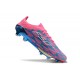 Botas adidas F50+ Elite FG Solar Azul Ftwr Blanco Solar Rosa