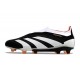 adidas Predator Elite Laceless Cesped Natural Seco Negro Blanco Naranja