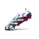 adidas Predator Elite Laceless Cesped Natural Seco Blanco Azul Rojo