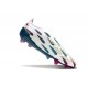 adidas Predator Elite Laceless Cesped Natural Seco Blanco Azul Rojo