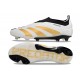 adidas Predator Elite Laceless Cesped Natural Seco Ftwr Blanco Dorado Met