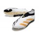 adidas Predator Elite Laceless Cesped Natural Seco Ftwr Blanco Dorado Met