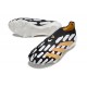 adidas Predator Elite Laceless Cesped Natural Seco Negro Blanco Dorado