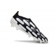 adidas Predator Elite Laceless Cesped Natural Seco Negro Blanco Dorado